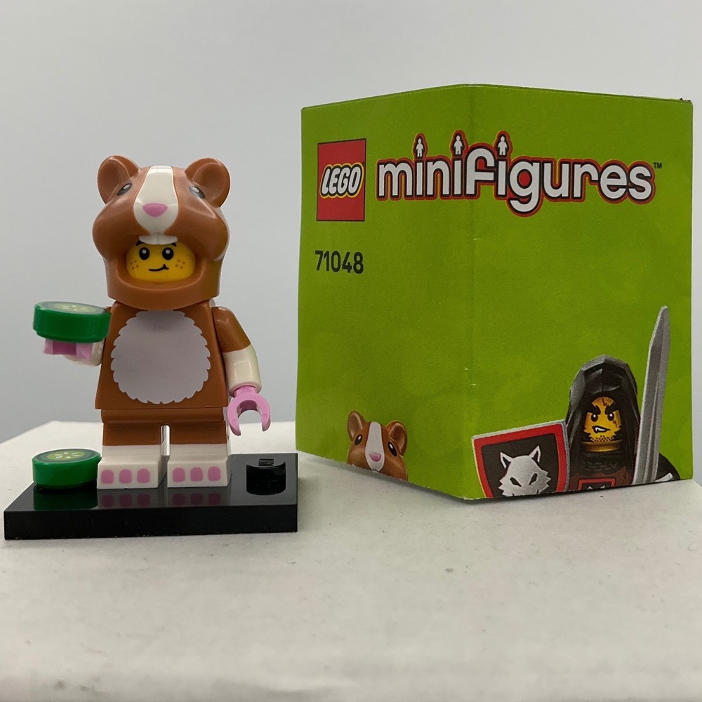 LEGO Minifigures Series 25 Hamster Costume Fan 71048 Brown Rodent Animal Suit